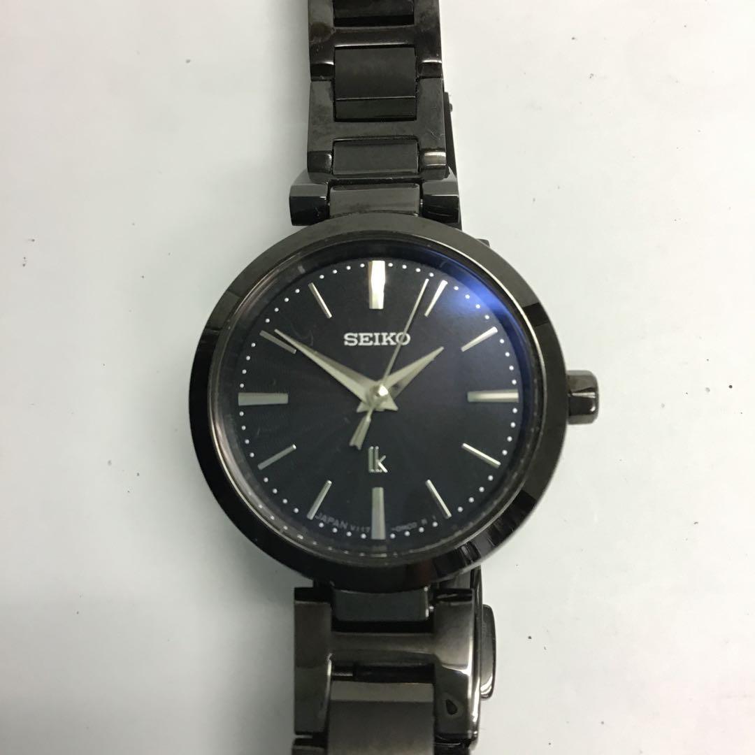 超美品　SEIKOセイコー　LUKIAルキア　ソーラー時計 SSVR141