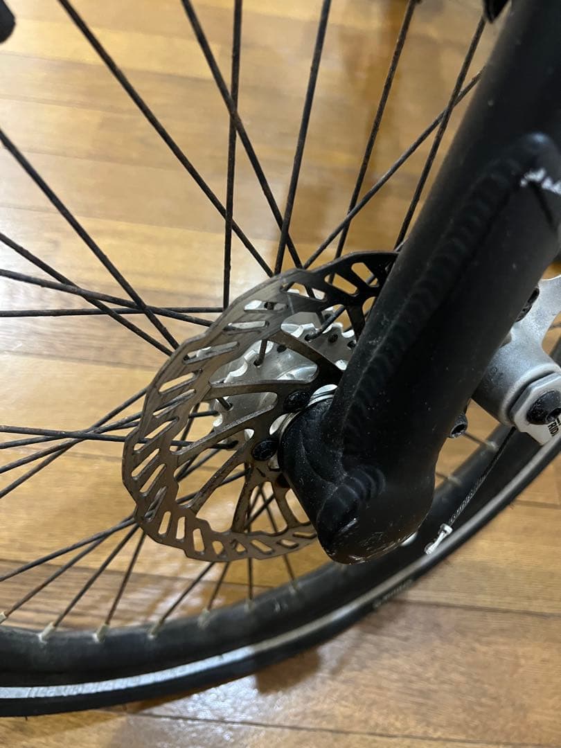 STRIDA SXQRマットブラック+BROOKSサドル Flyers+グリップ