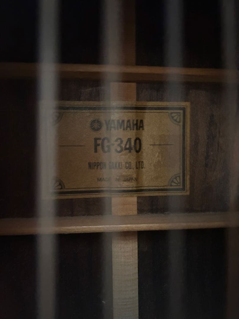 【お値下げ中】Yamaha FG-340 アコースティックギター