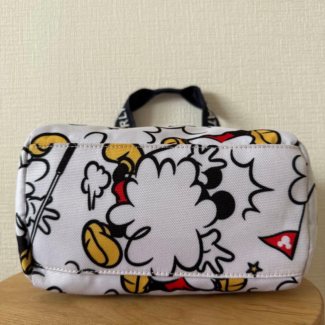 【限定コラボ】パーリーゲイツ　カート バッグ トート ロッカー バック ミッキー