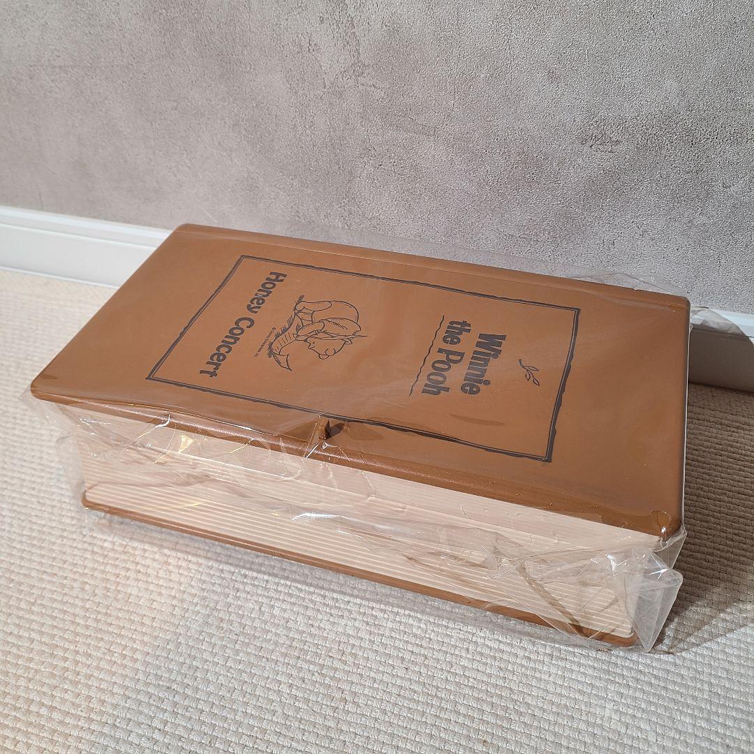 メガハウス　プーさんのハニーコンサート　オルゴール　木琴　からくり時計