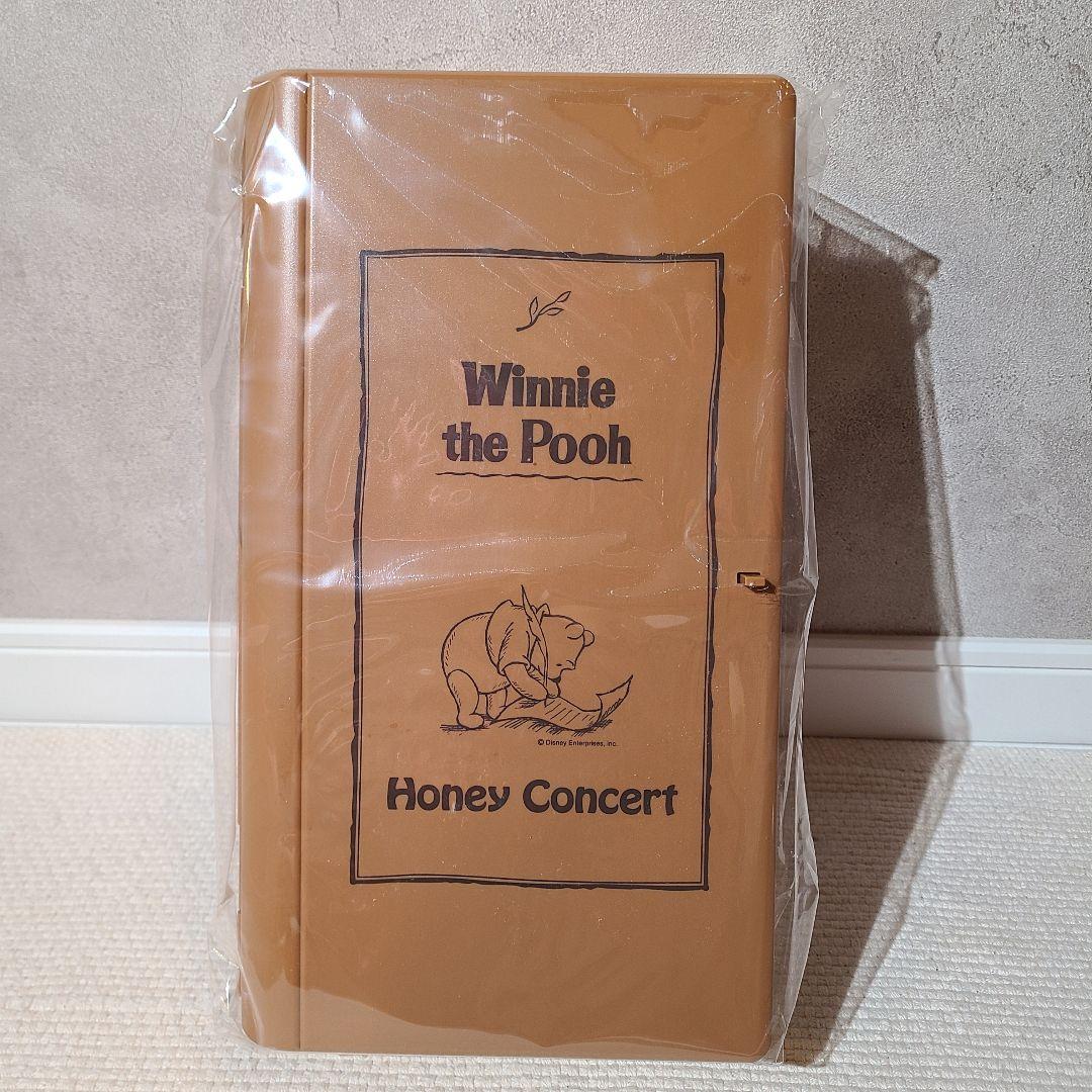 メガハウス　プーさんのハニーコンサート　オルゴール　木琴　からくり時計