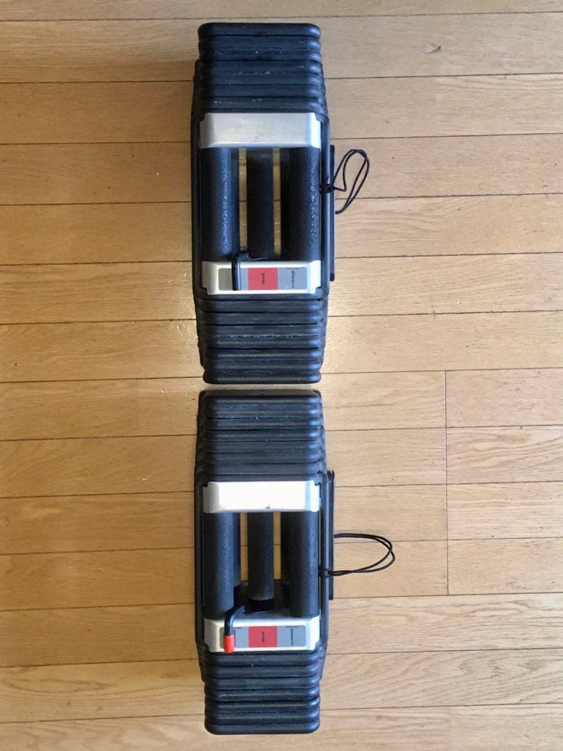 可変式ダンベル　パワーブロック 40 kg X 2 セット【直接引取のみ】