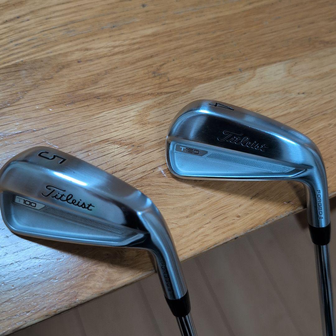 Titleist T150 4番　T100 5番〜P 50度　計8本