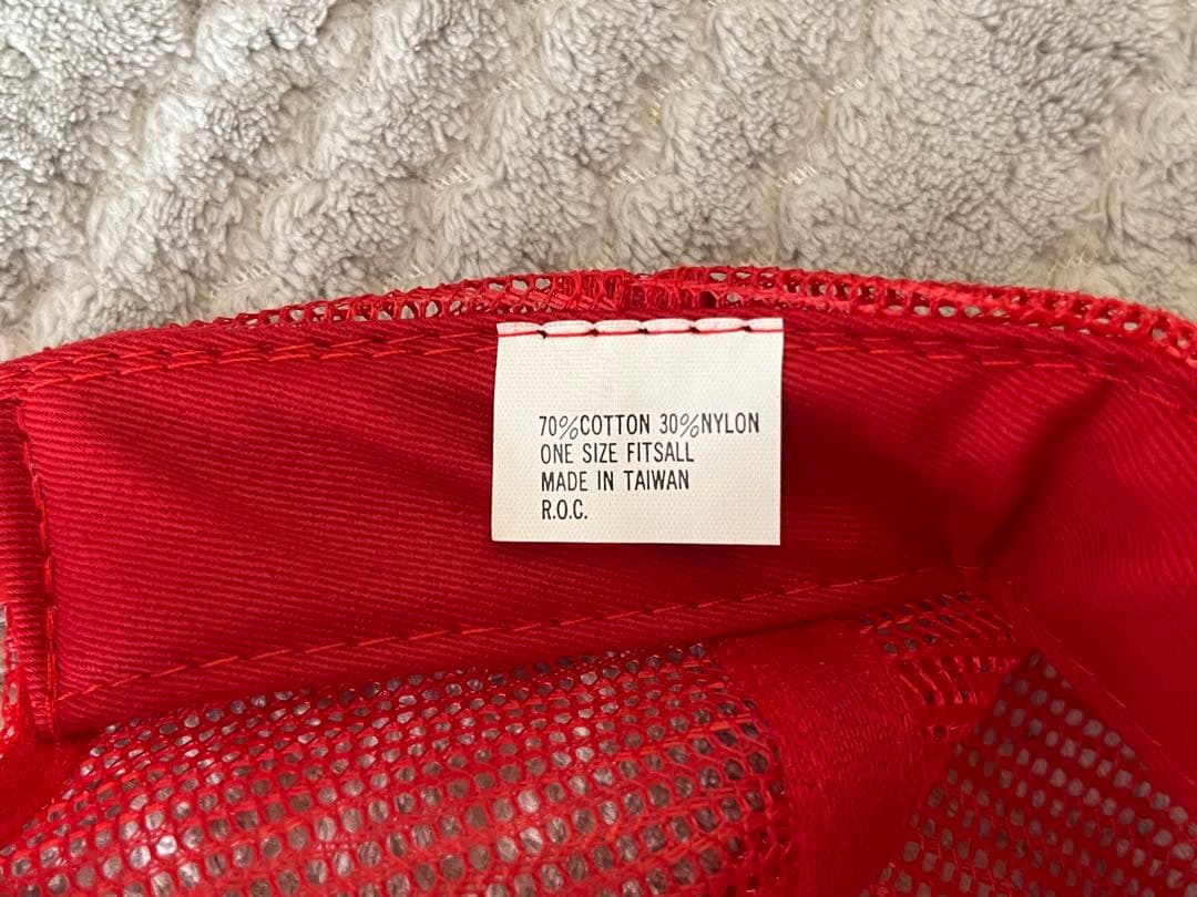 【デッドストック】90s新品未使用 レッドウィング メッシュキャップ