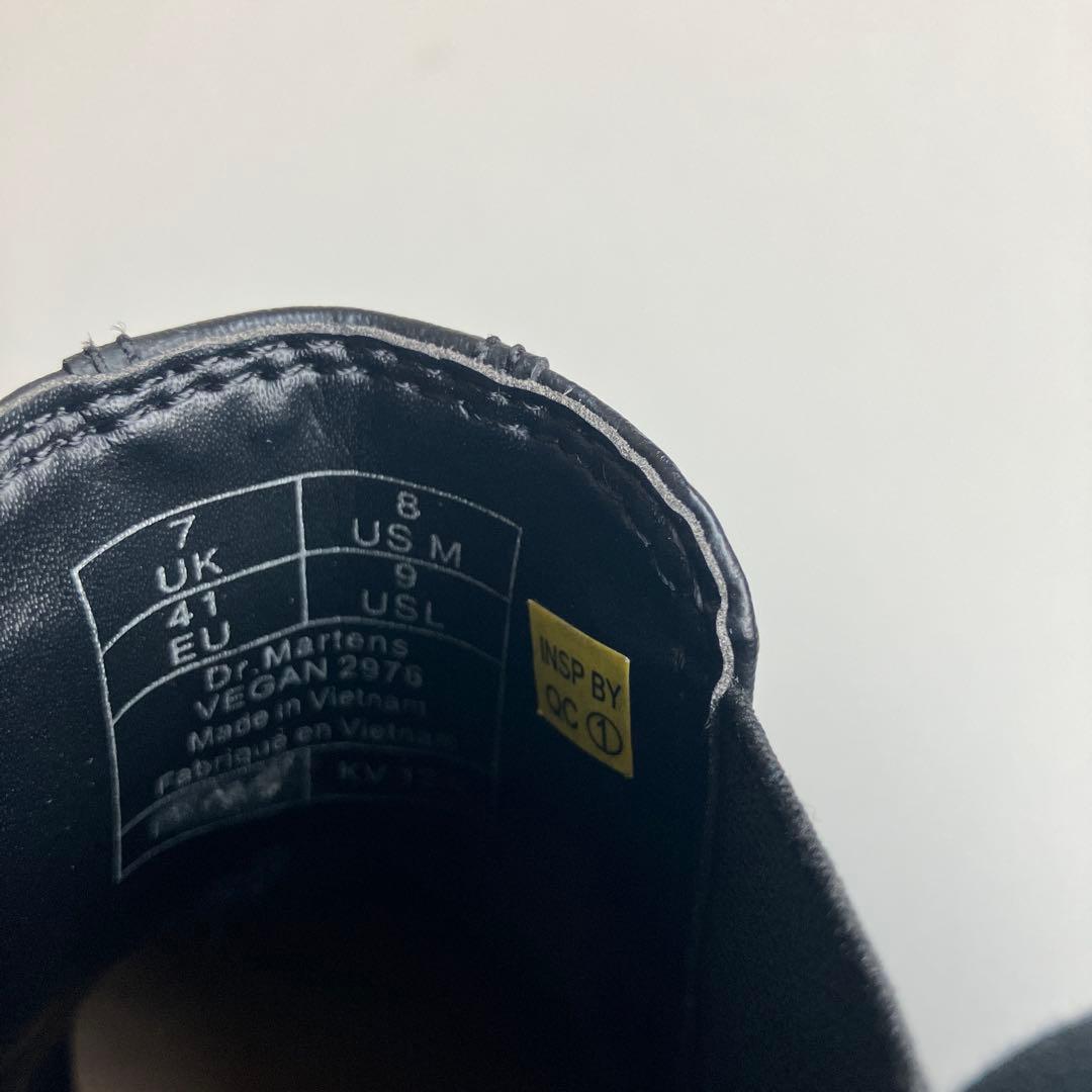 ドクターマーチン　チェルシーブーツ　ヴィーガン サイドゴア UK7 26cm