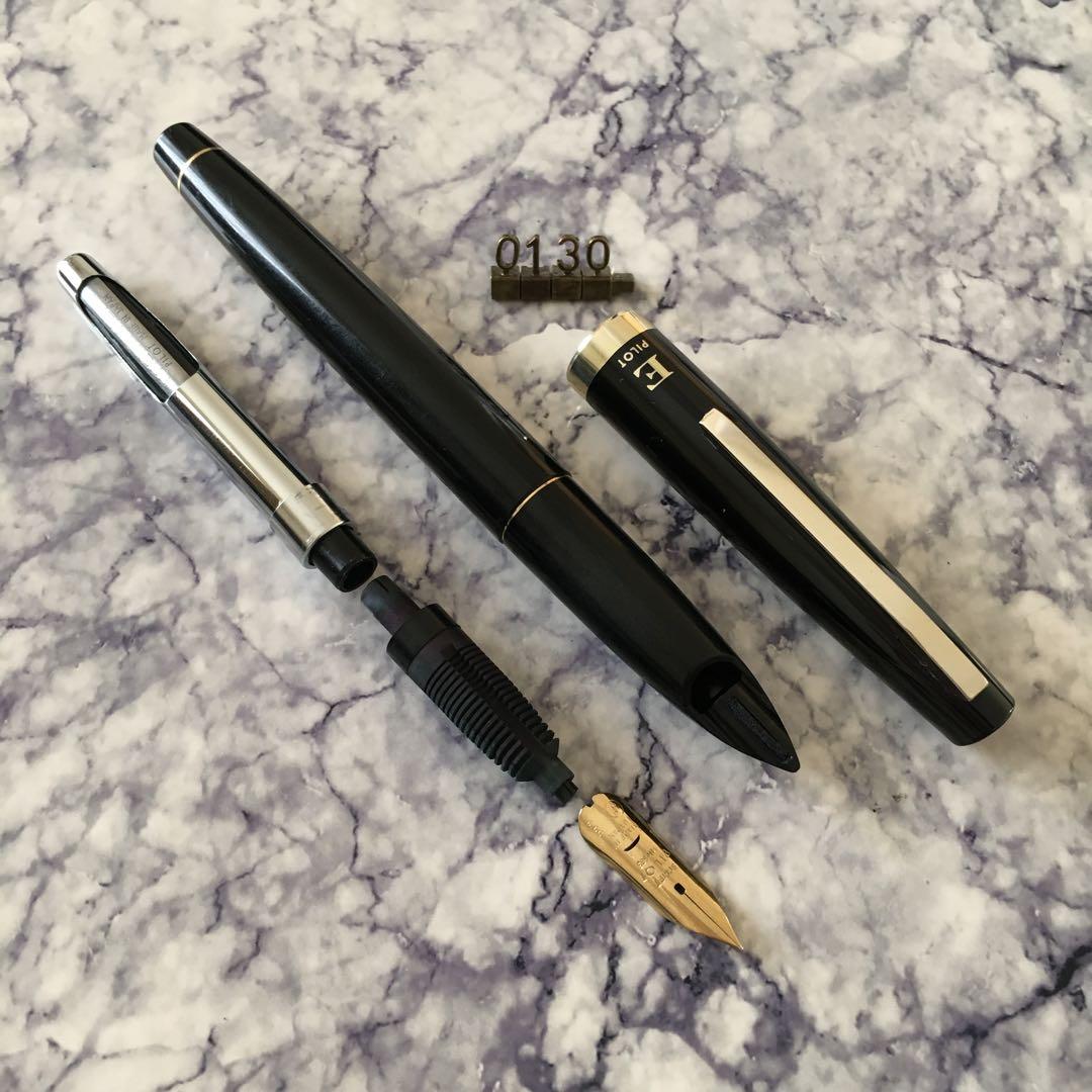 #0130 オーバーホール済み パイロット ロング PILOT E 14k