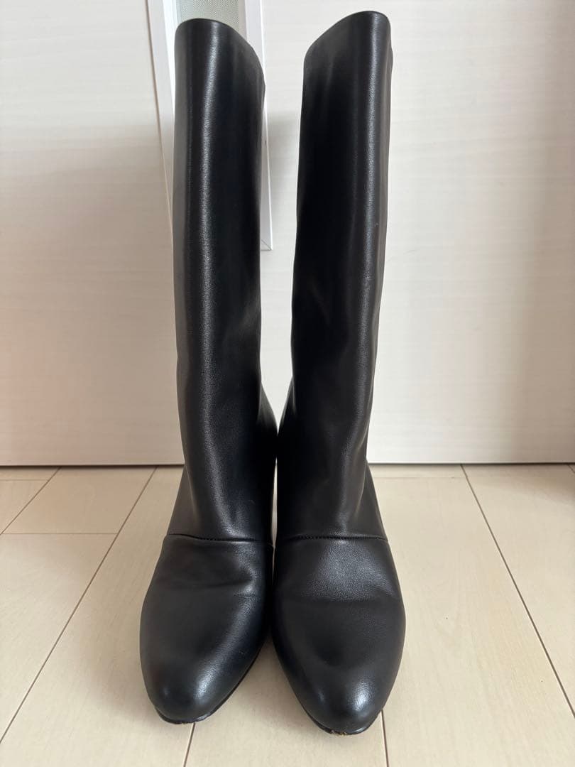 スピック＆スパン　REMME/レメ 別注ミドルブーツ　ブラック 36