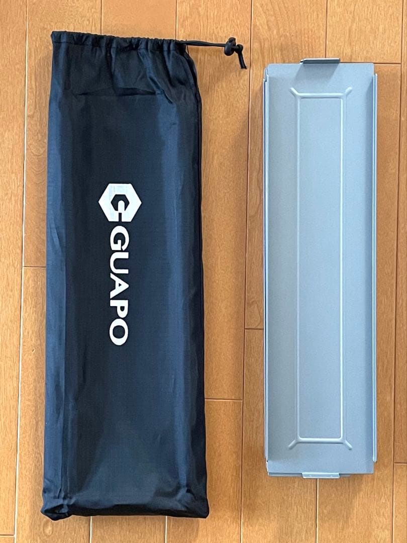 GUAPO 折りたたみテーブル 2個＋連結用天板 セット