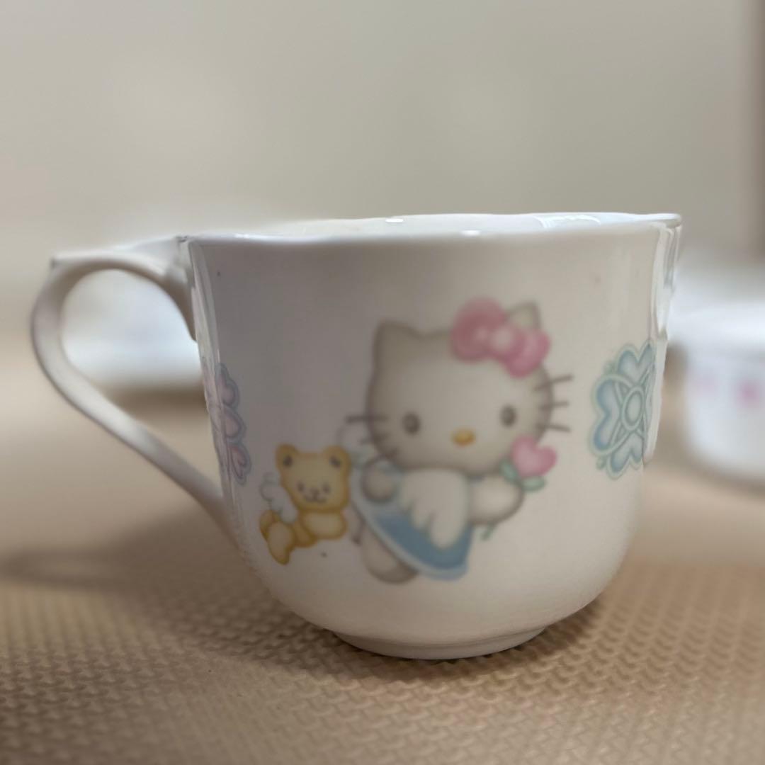 ハローキティ エンジェル 皿 8点セット NIKKO サンリオ 箱シール付き