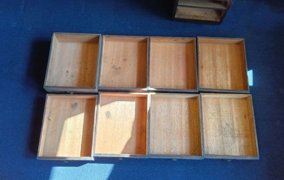 木製引き出しタンス 8段