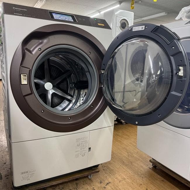 地域限定送料無料　美品 パナソニック ドラム式洗濯乾燥機 NA-VX9800R