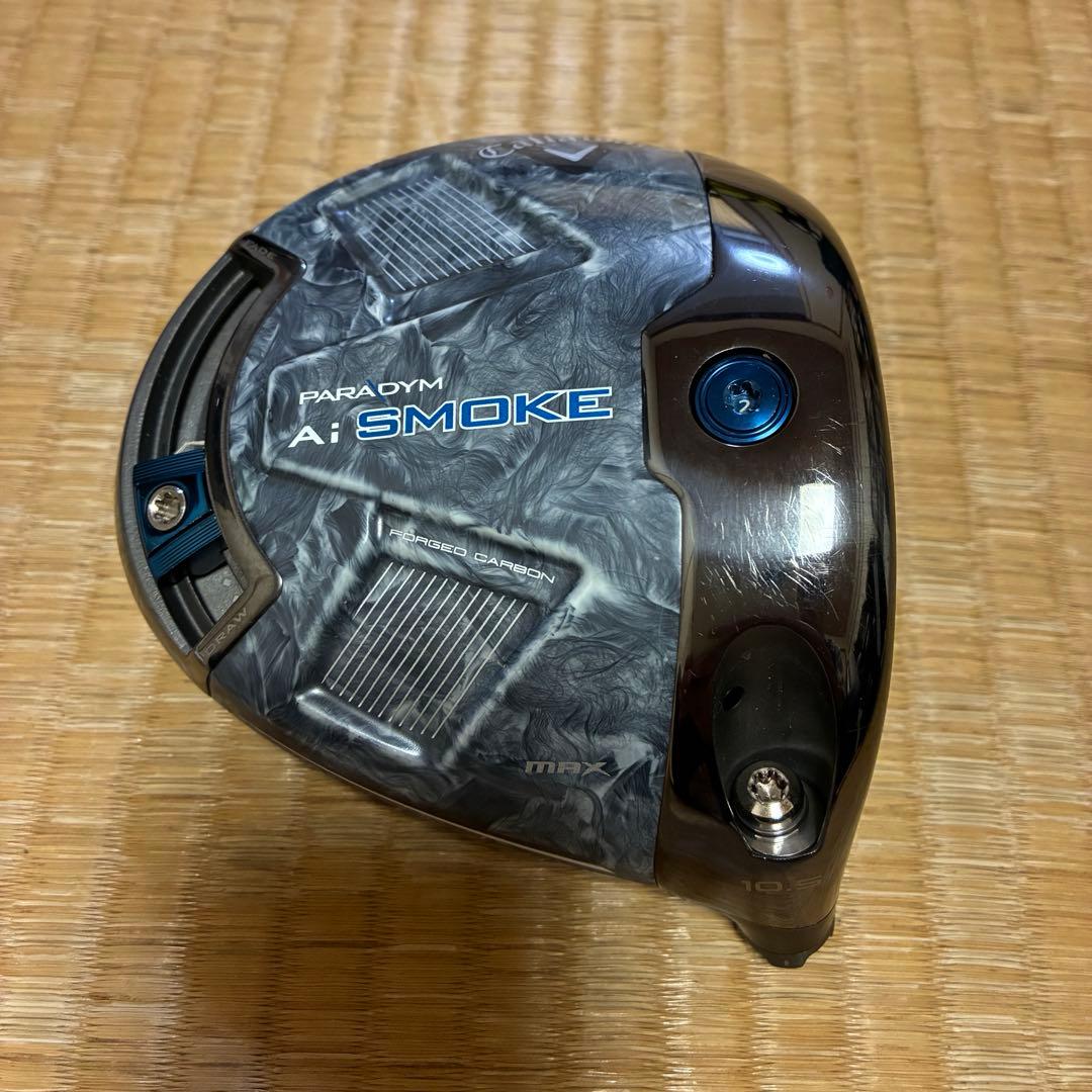 キャロウェイ パラダイム Ai SMOKE MAX 10.5 ヘッド単品 中古品