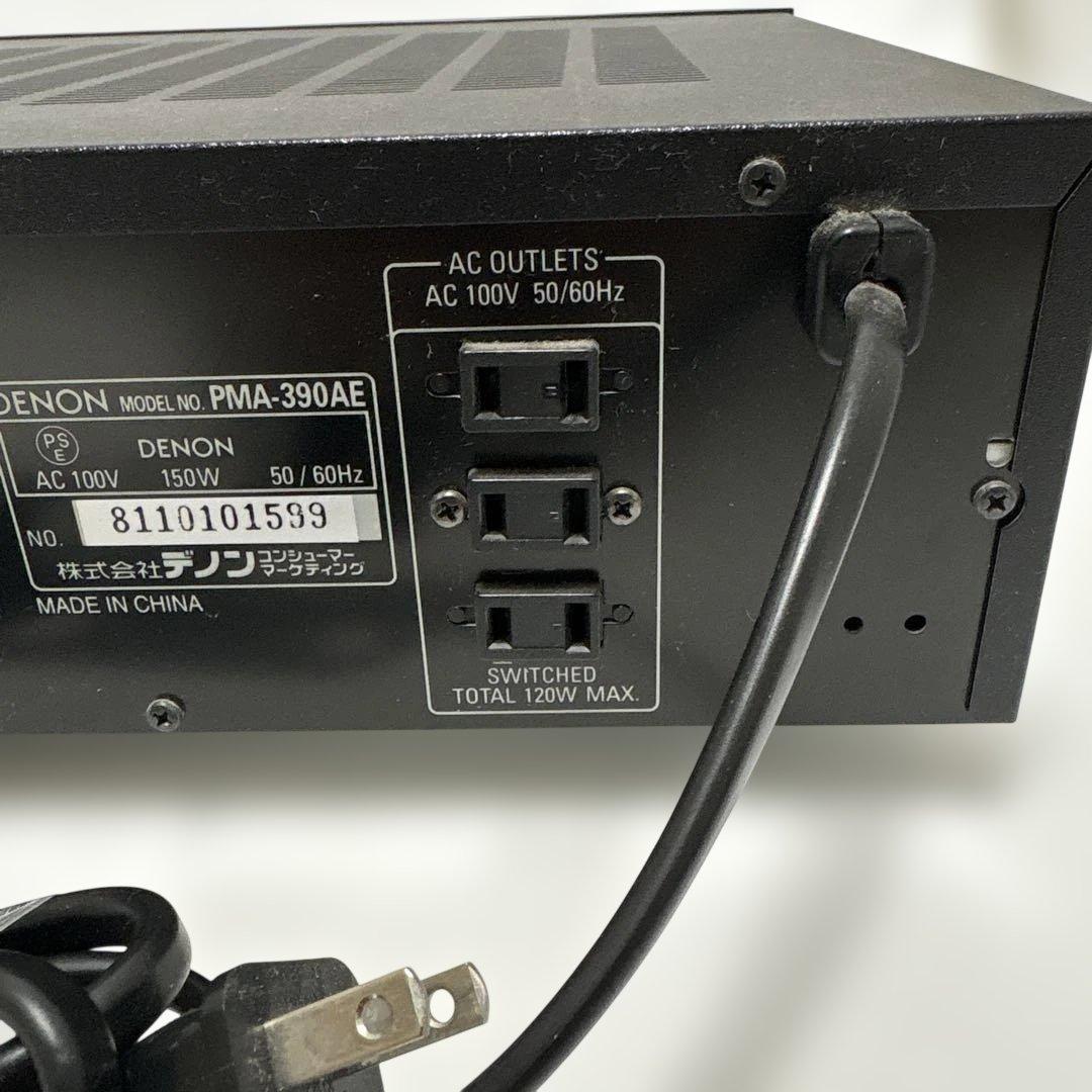 ド*ん様 プリメインアンプ PMA-390AE DENON AV機器