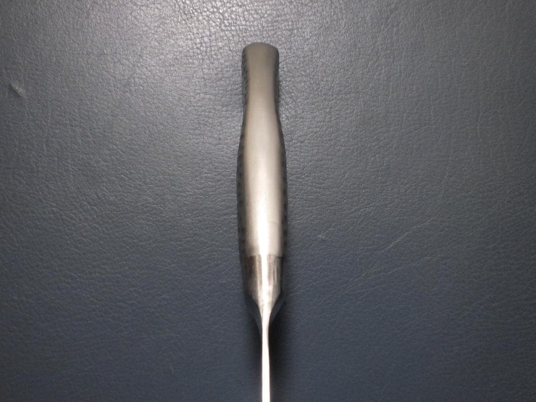 k*n様 刀舟作/槌目鍛造★SS超鋼・牛刀ナイフ包丁★両刃刃付け済み★