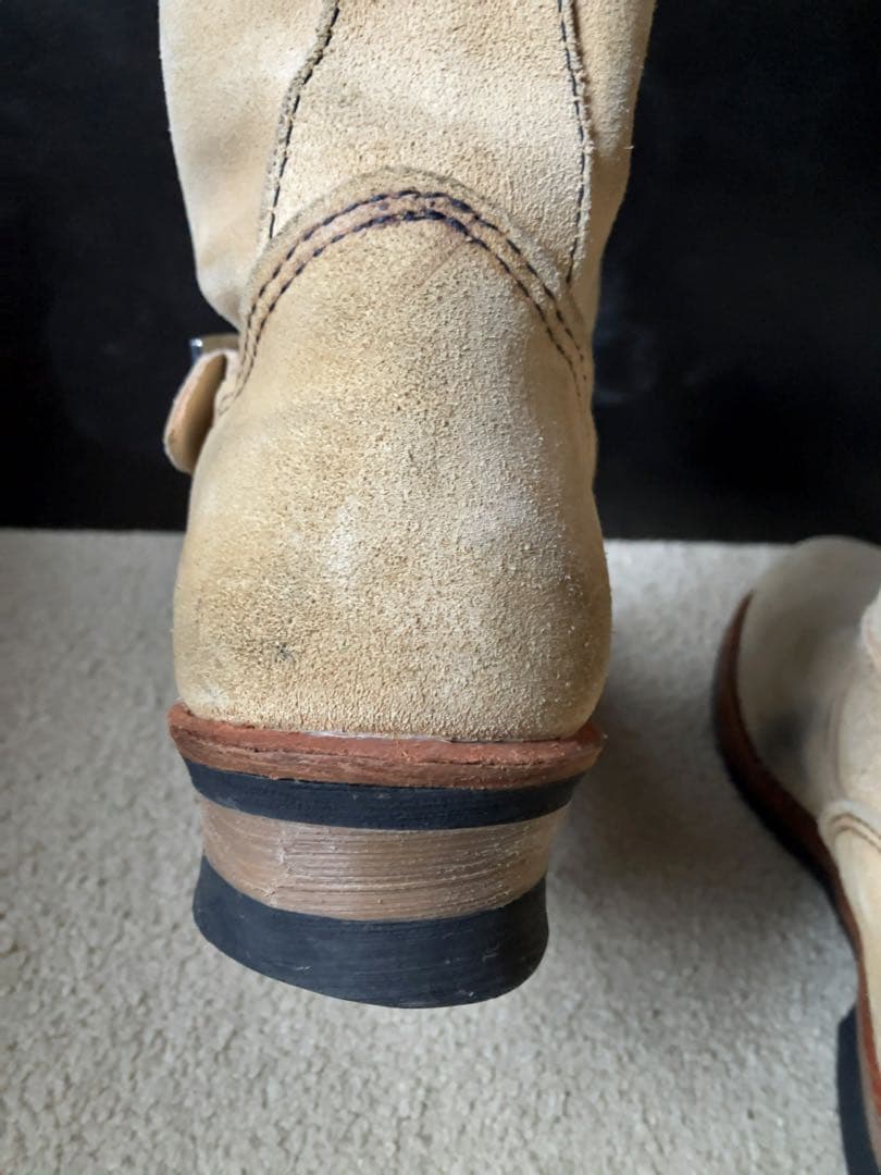 【希少10D・廃盤】レッドウィング 8268 スエード エンジニアブーツ