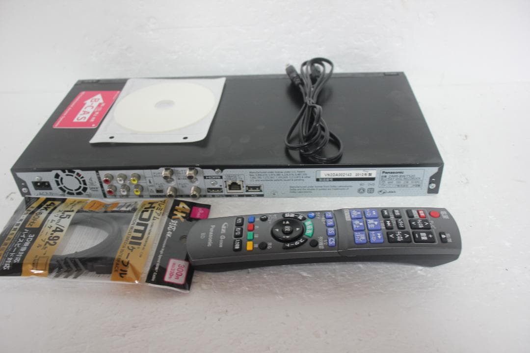内部徹底清掃 PANASONIC DMR-BWT520 ブルーレイ 500G