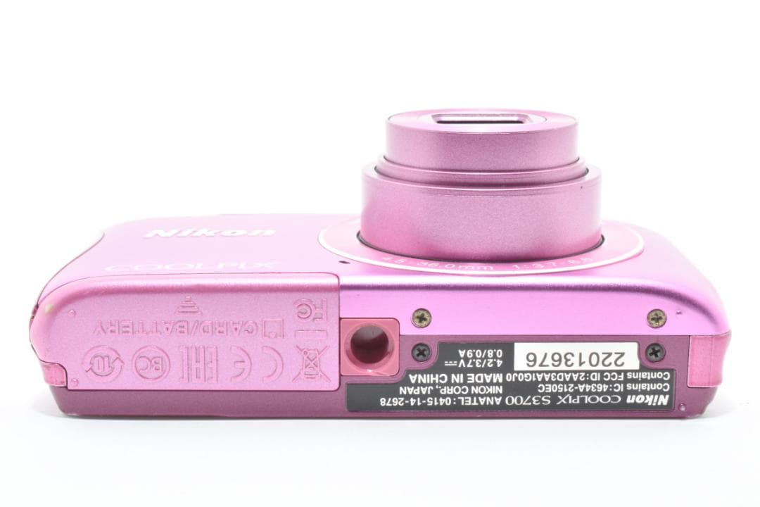 ⭐️動作確認済み⭐️ Nikon COOLPIX ピンク S3700