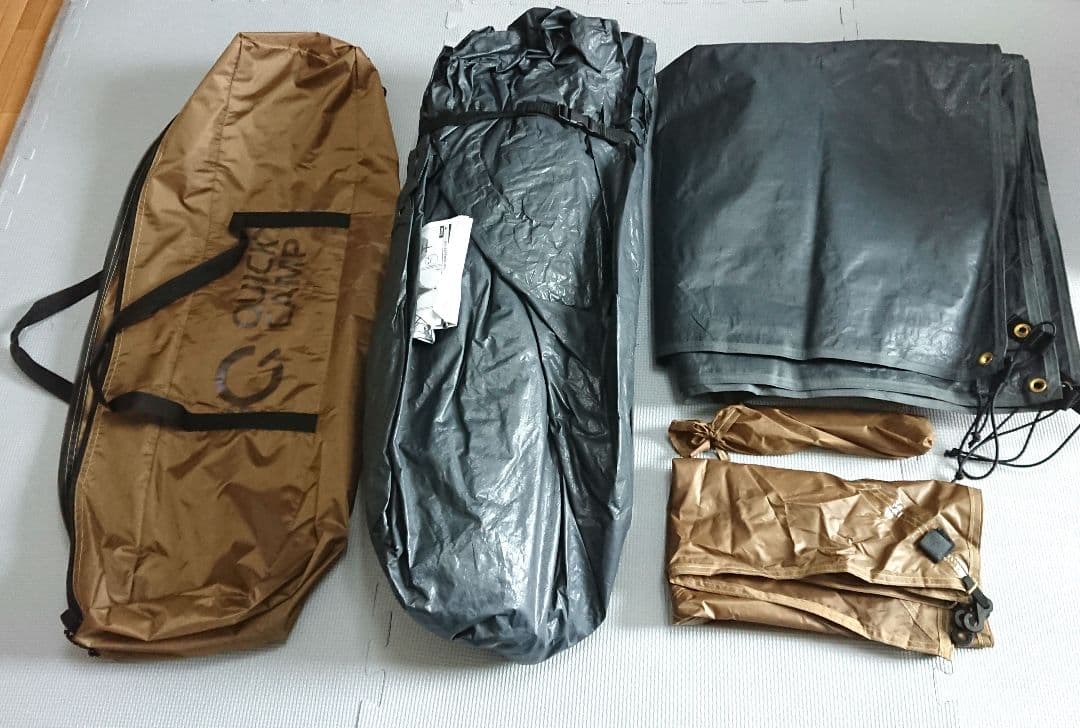 QUICKCAMP ダブルウォール ドームテント 3人用 qc-dt220