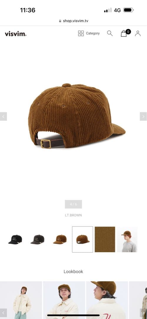 帽子 visvim EXCELSIOR II CAP WOOL CORDS