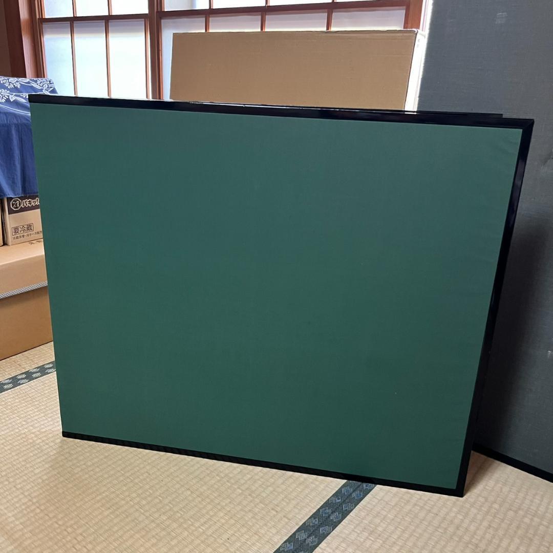 風炉先屛風　茶道具　金　銀　大き目　中古