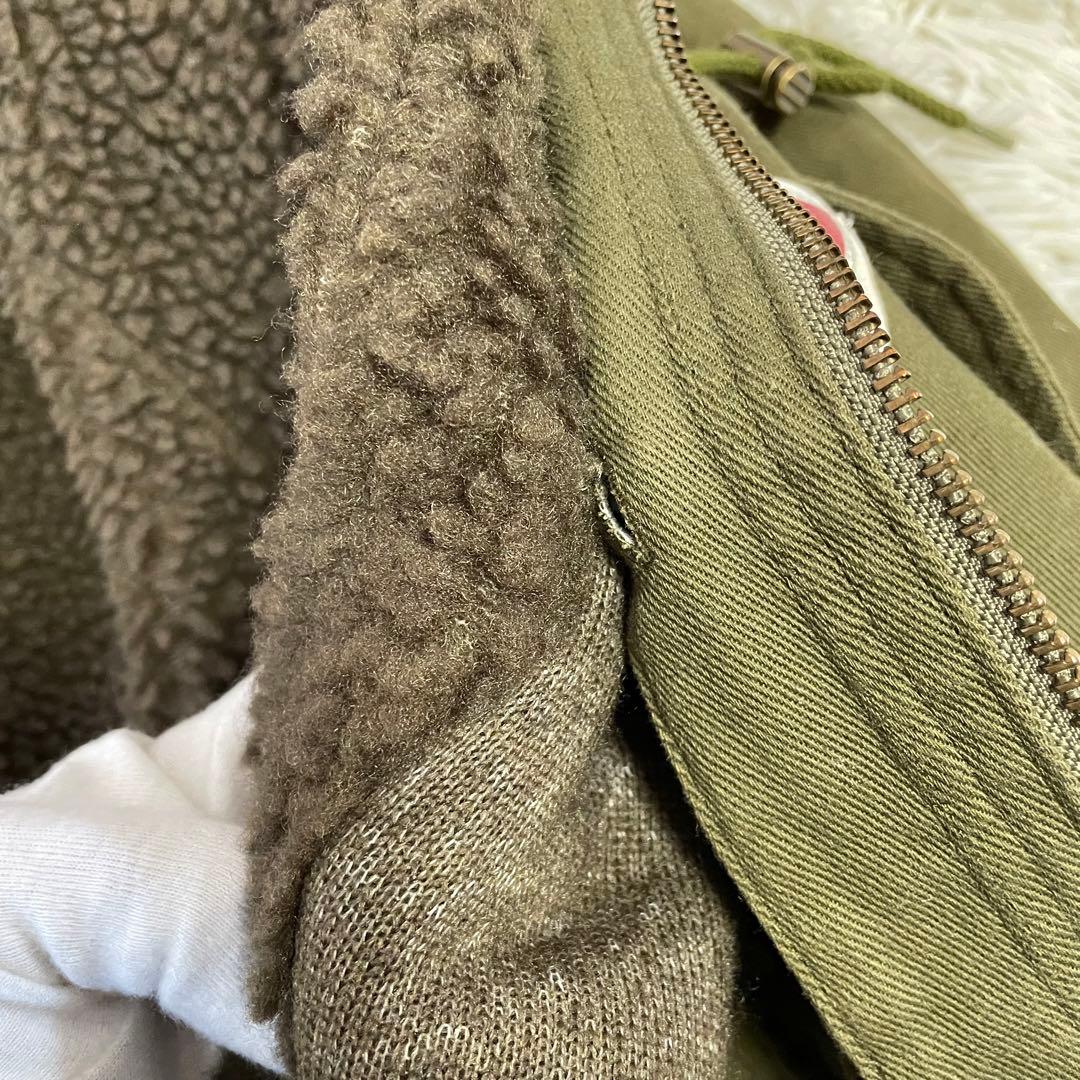 ✨美品✨ピンクハウスチェルシー　ボア　ファー付モッズコート　春秋冬　カーキ　S