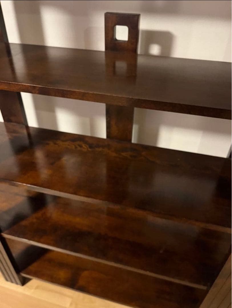 【特注品】284,400円 星野民藝 星野民芸 高級家具　飾り棚オープンシェルフ