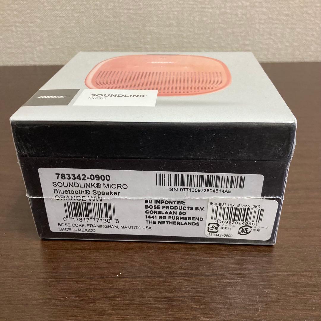 スピーカー・ウーファー Bose SoundLink Micro Bluetooth speaker