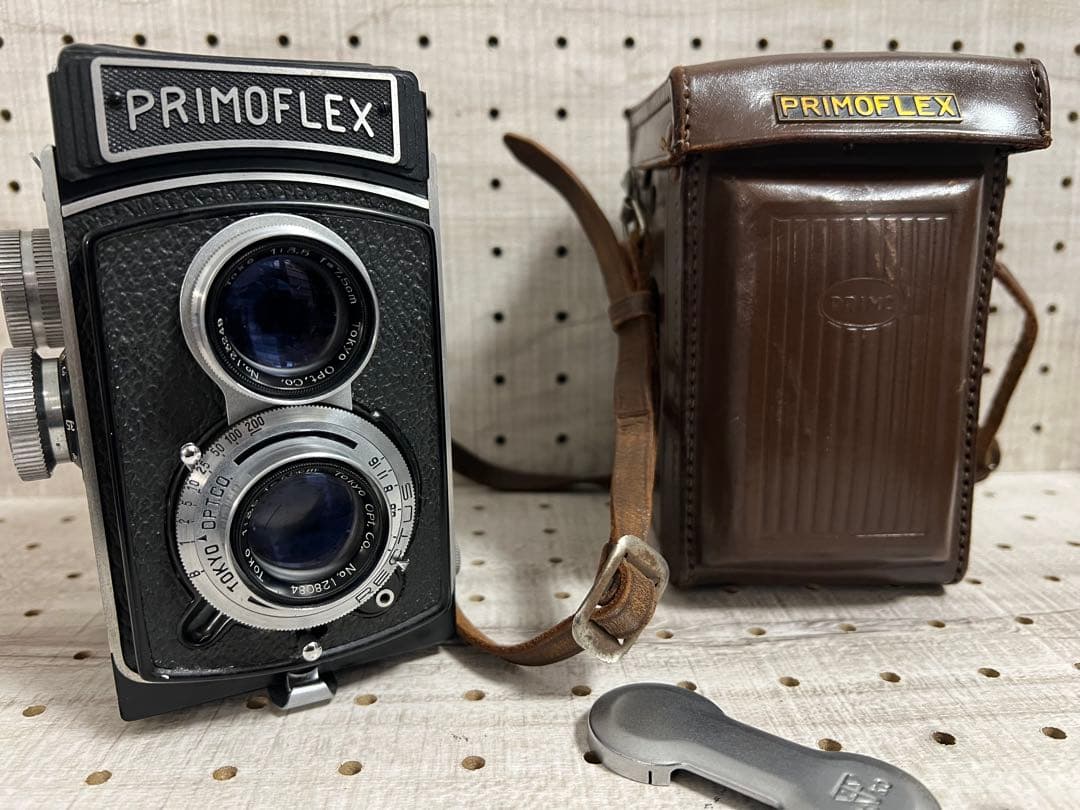 PRIMOFLEX Toko 7.5cm F3.5 カメラ