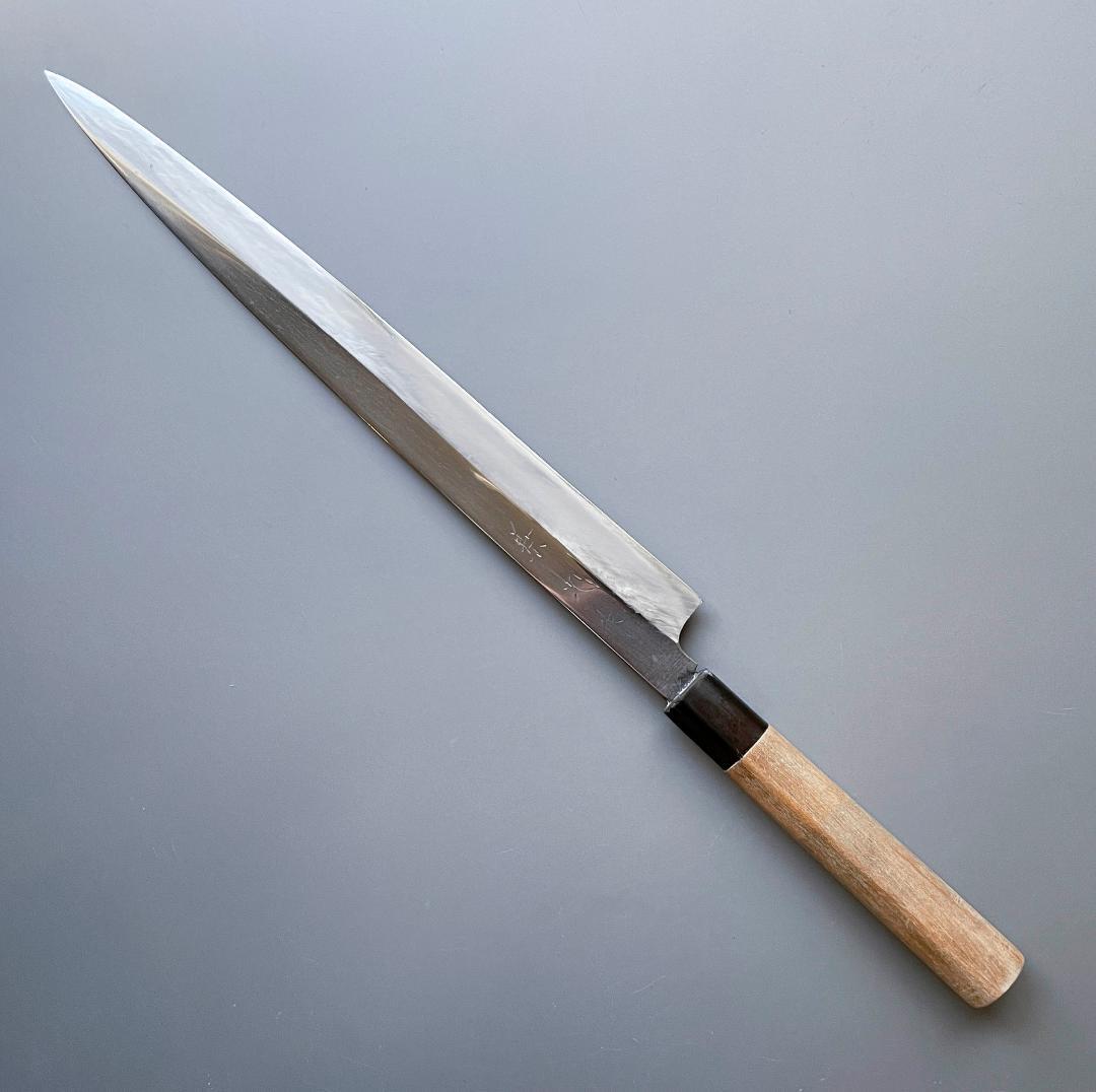 泉源兼光 柳刃包丁（一尺）と出刃包丁（7寸）のセット