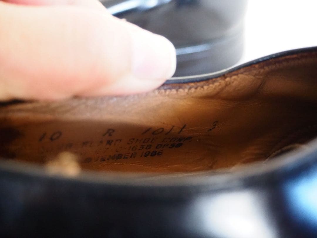 靴 60s Service shoes made by Cumberland