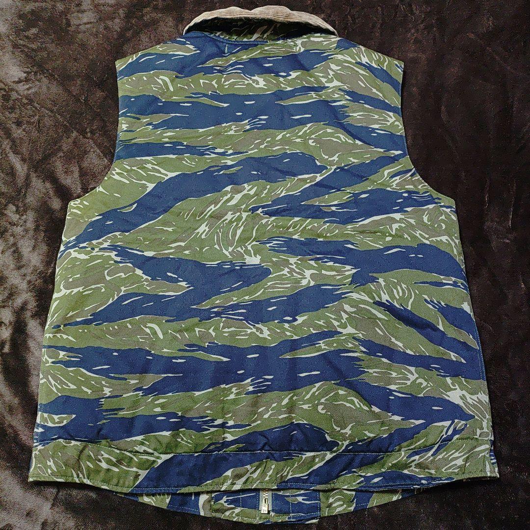 美USED Workers Deck Vest,Tiger Camo サイズ40