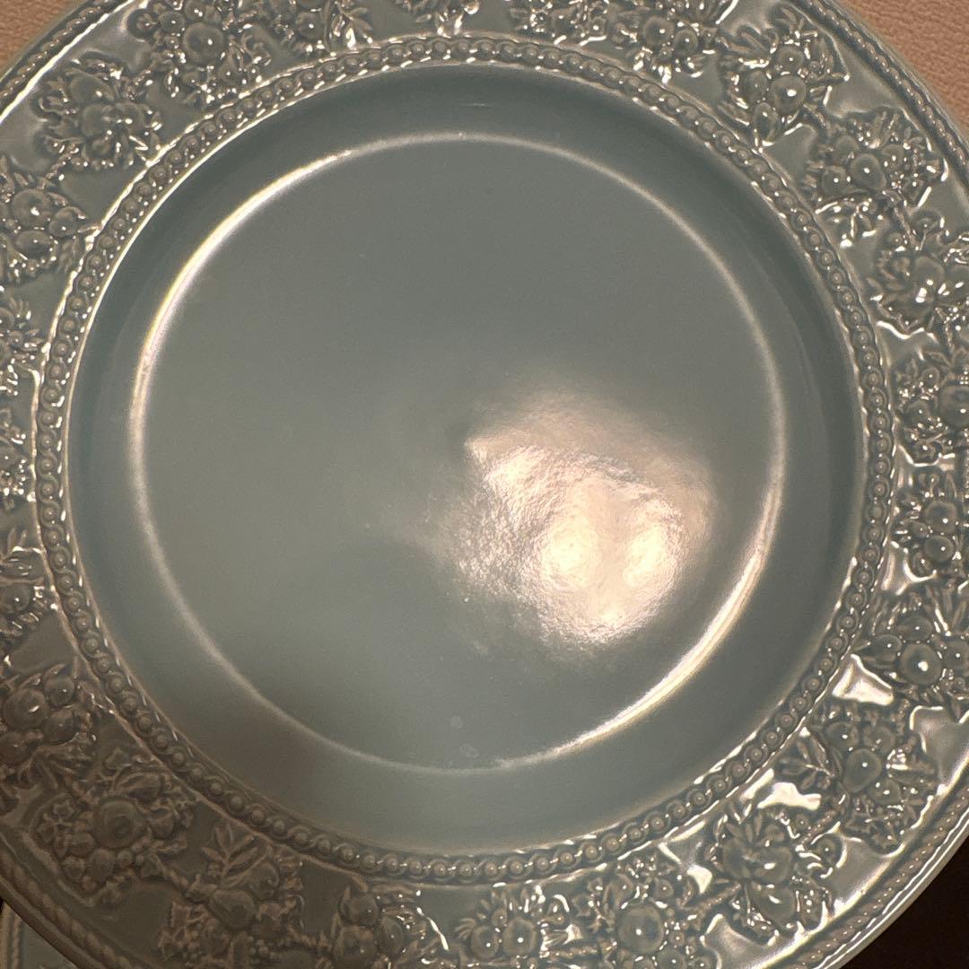 ウェッジウッド　フェスティビティー　ブルー　ディナープレート　27cm