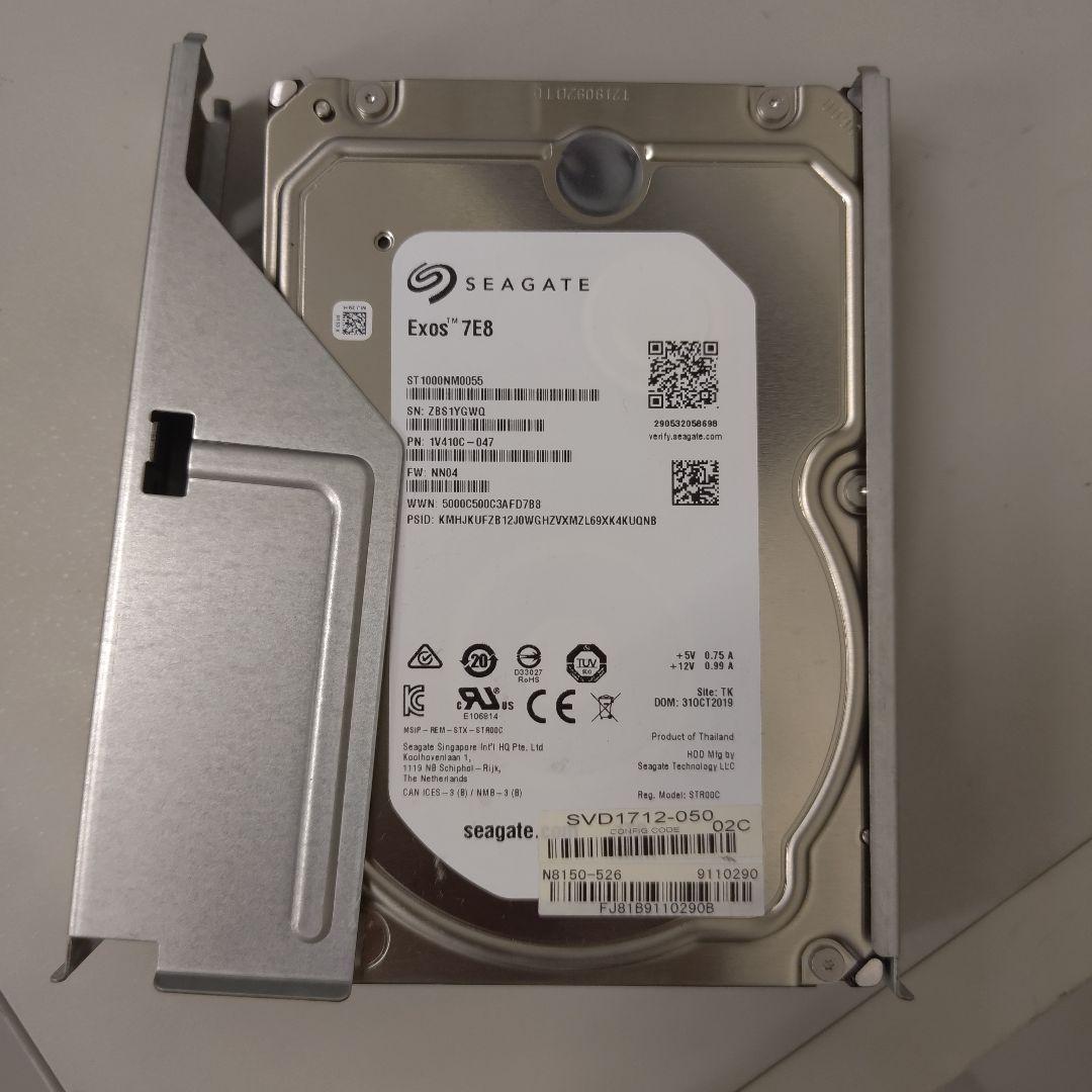 ✱Seagate Exos 7E8 3.5インチ HDD 1TBx3台セット