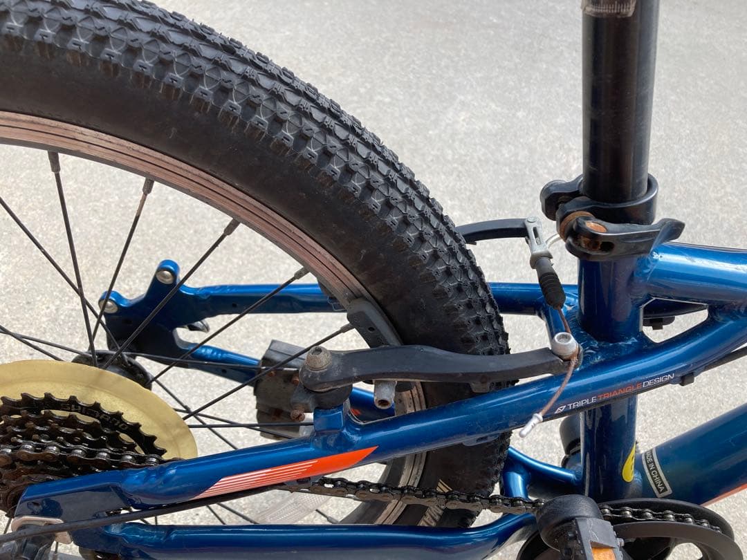 GT STOMPER ace 20インチ青 子ども 自転車 クロス