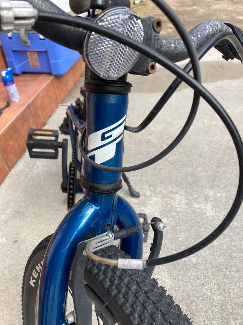 GT STOMPER ace 20インチ青 子ども 自転車 クロス