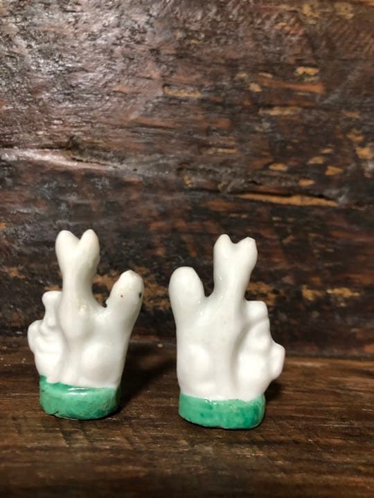 レトロ　お稲荷様　磁器