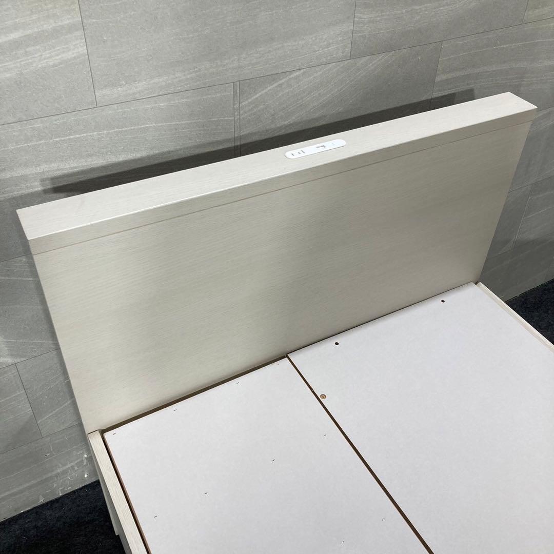 ニトリ シングル ベッドフレーム ジオチェスト 収納 格安 d4244