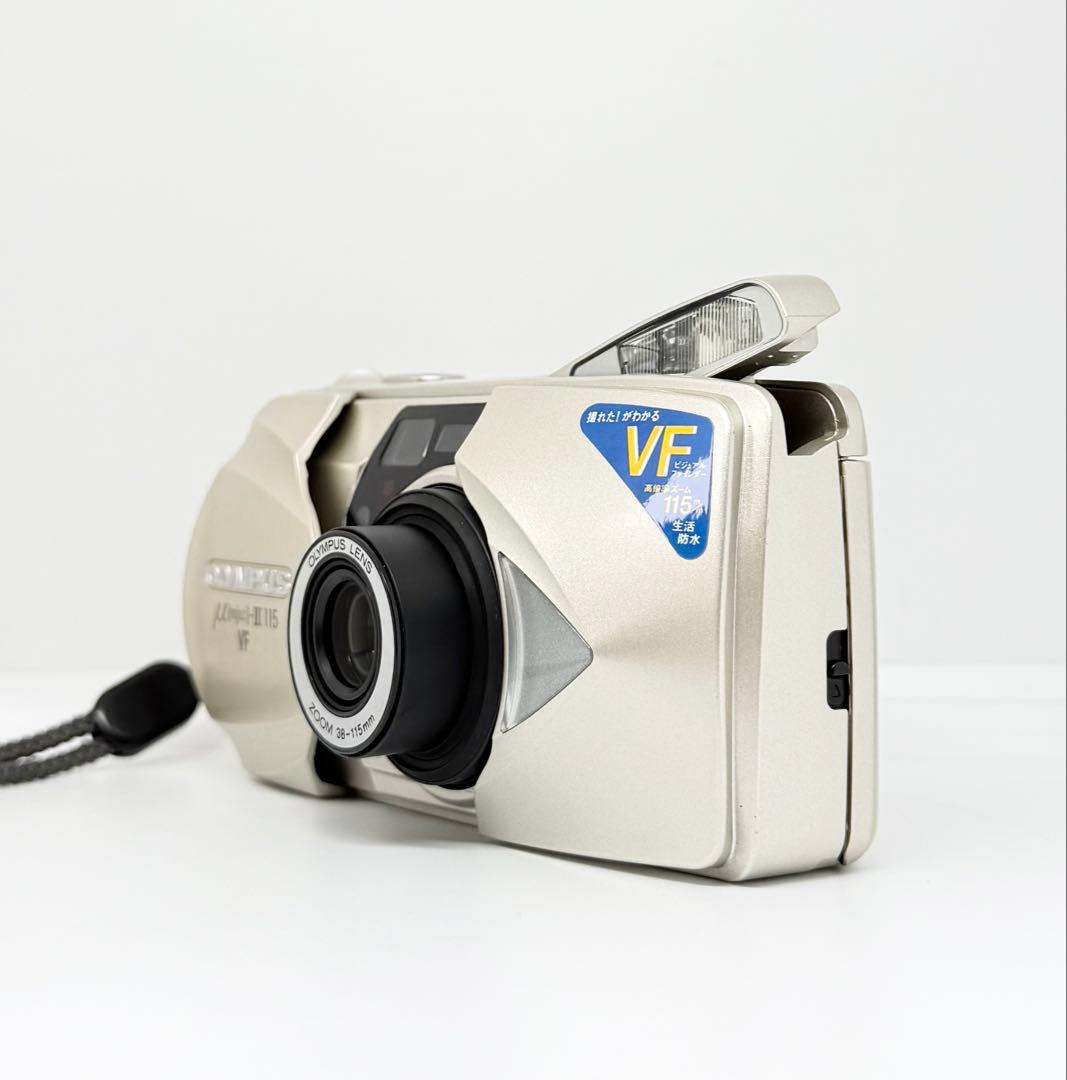 【完動品】OLYMPUS μ -II 115 VF フィルムカメラ 動作確認済み