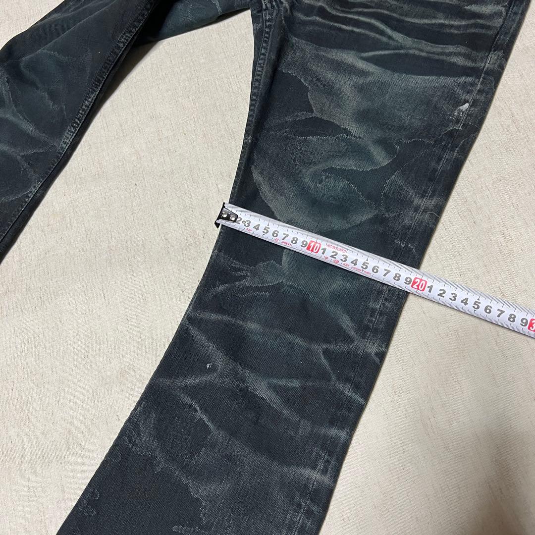 ISAMU KATAYAMA BACKLASH 加工デニム　ブラックデニム