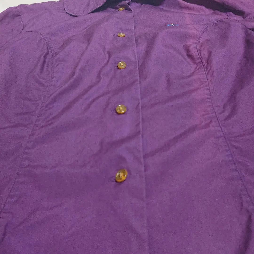 アイルランド製 ヴィヴィアンウエストウッド COUTURE ブラウス パープル