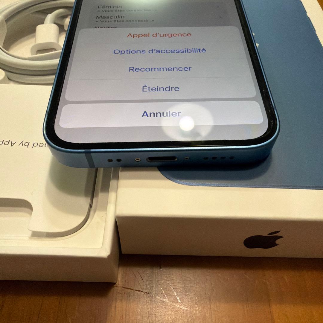 Apple iPhone 13 mini 本体 ブルー Simフリー256GB