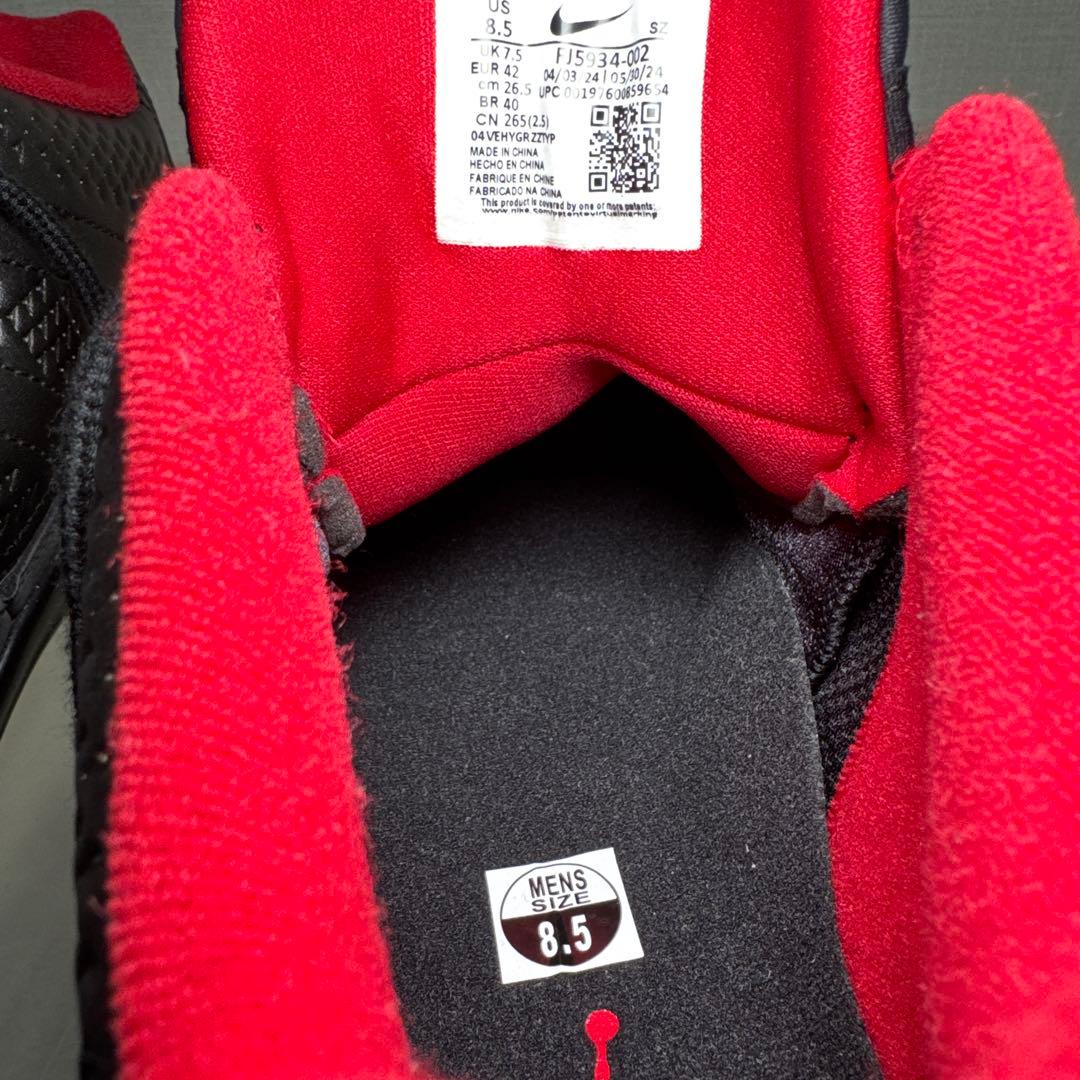 23 未使用　エアジョーダン　ゴルフシューズ　ハイカット　ブラック　8.5