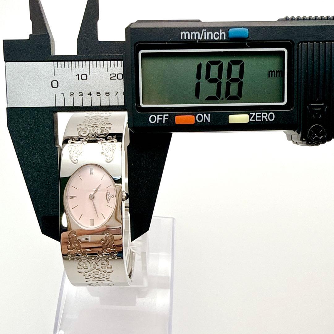 希少✨ Vivienne Westwood バングル ウォッチ ピンク トワレ柄