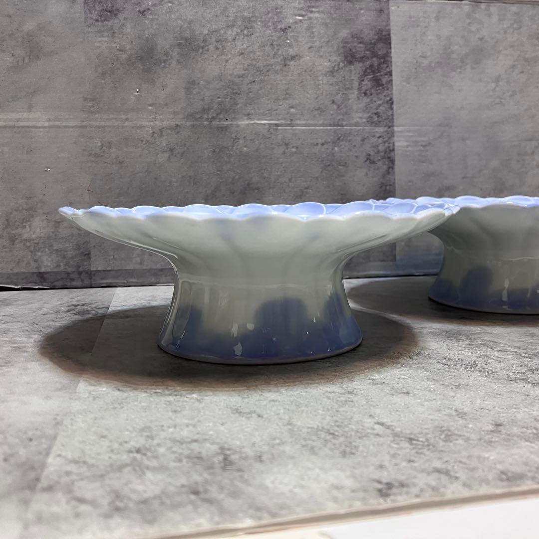 有田焼　久光　菊型高台皿　13枚セット