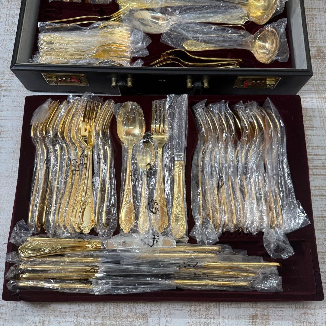 SBS社製　Solingen カトラリーセット （23/24K純金P）ディナー