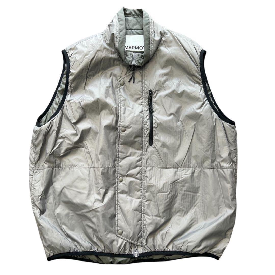 美品　MARMOT CAPITAL ライトウェイト ナイロン ベストL