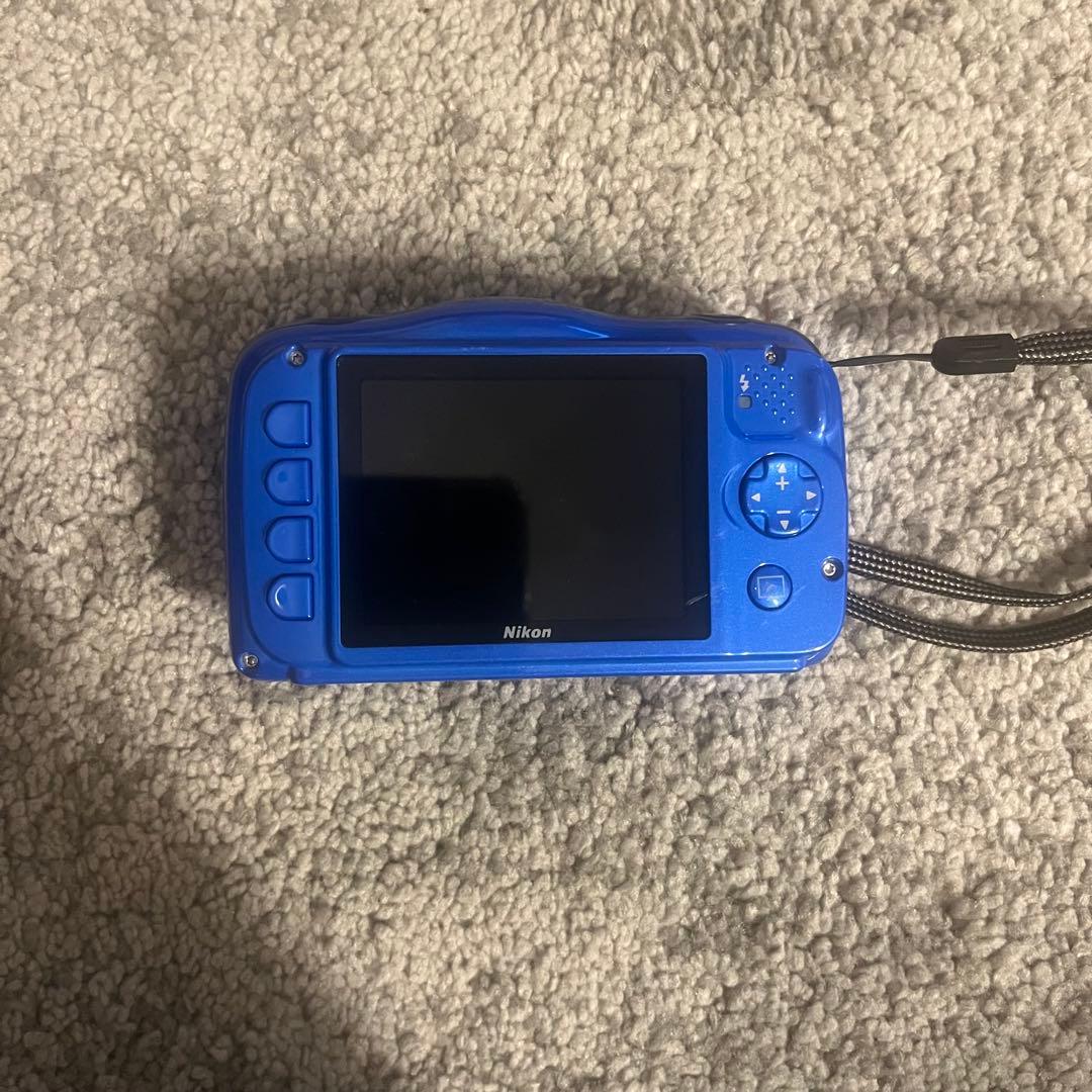 ジャンクNikon COOLPIX 防水デジタルカメラ 青