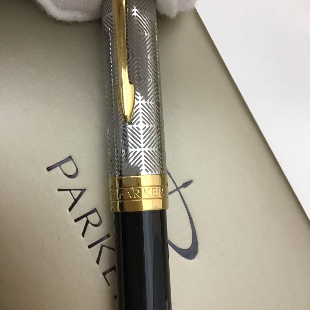 ❣️美品❣️PARKER パーカー　ソネットプレミアムボー ルペン　シルバー装飾付き