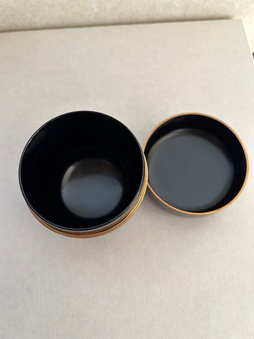 中棗 海松貝模様 付属木箱